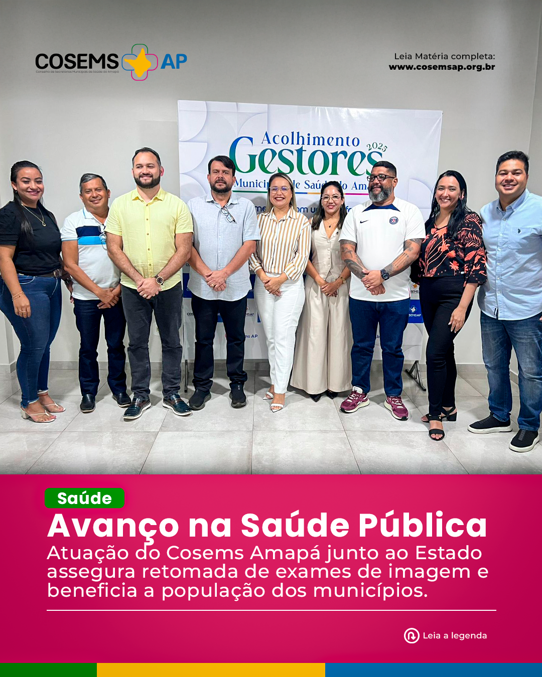 COSEMS/AP articula com GEA realização de exames de imagens demandados pelos municípios com mais celeridade