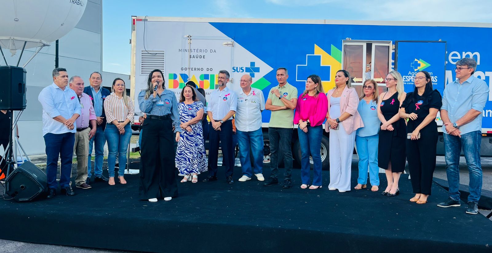 Lilian Abreu considera a carreta do Agora tem Especialista um dos mais fortes instrumentos para acesso à serviços de saúde