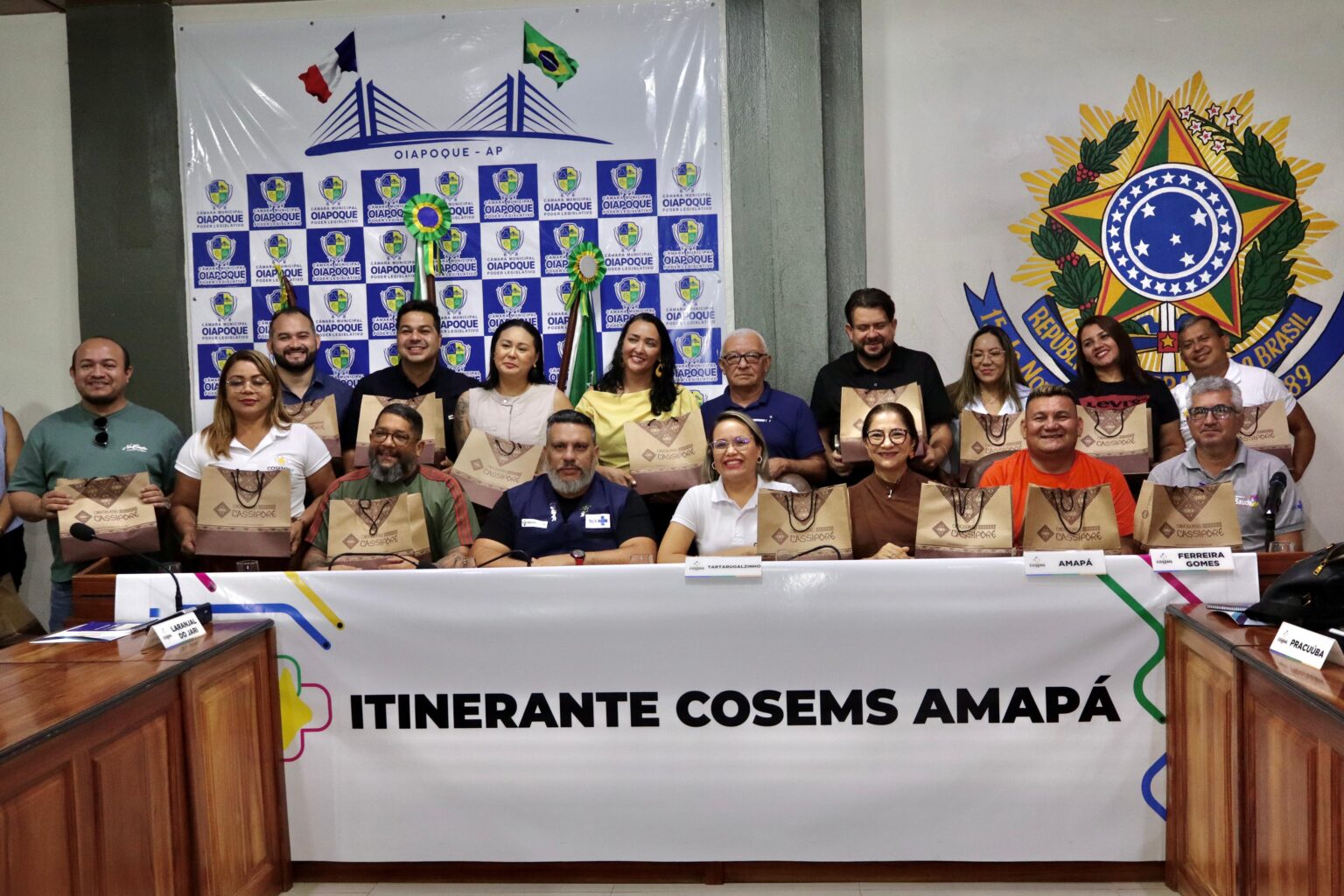 COSEMS/AP reúne gestores e técnicos em Assembleia no município de Oiapoque