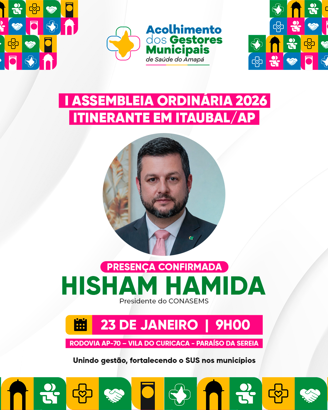 I Assembleia Ordinaria 2026 – Itinerante em Itaubal/AP