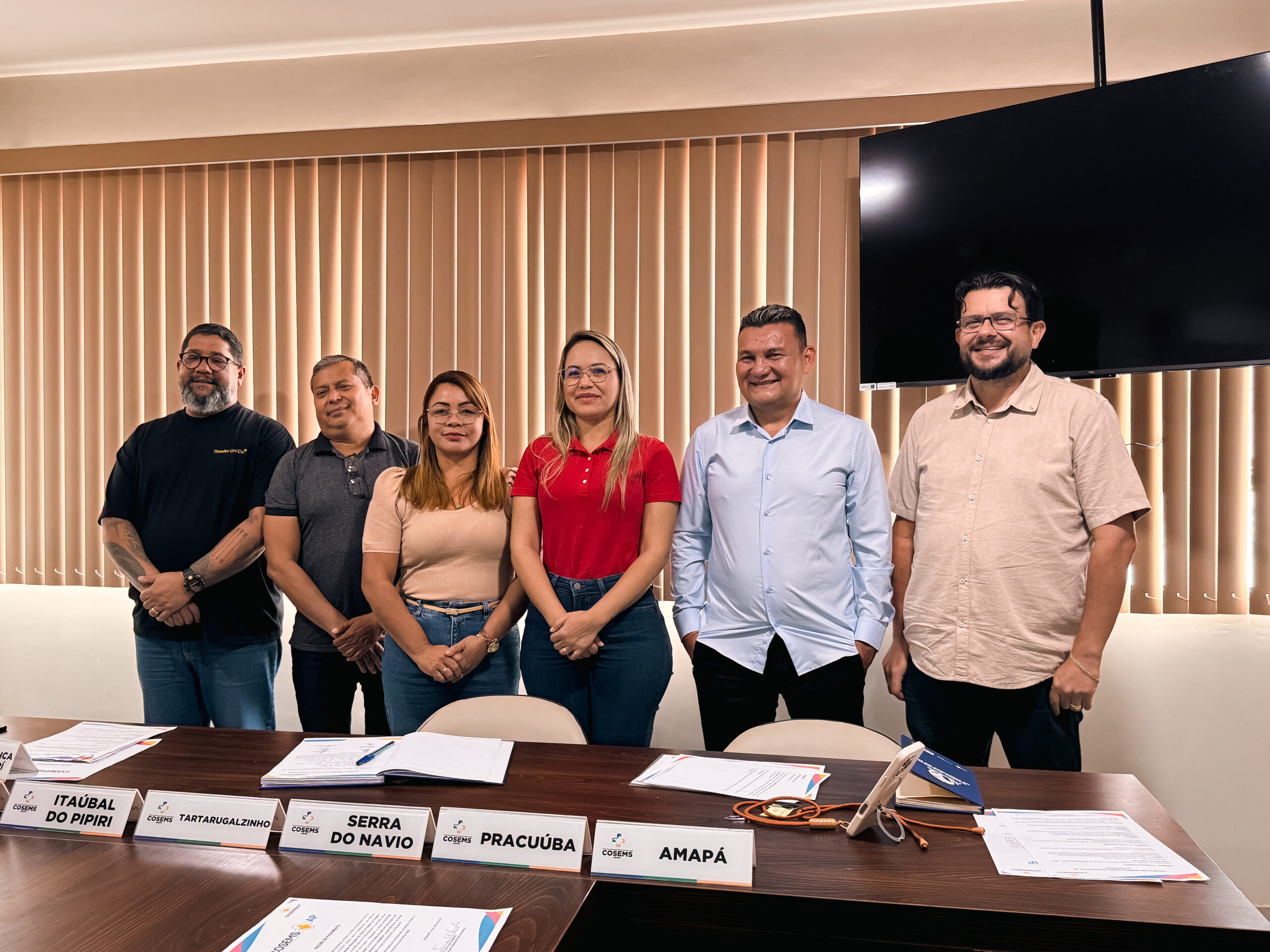 Lílian Abreu é reeleita por unanimidade para a presidência do COSEMS/AP – Biênio 2026/2028