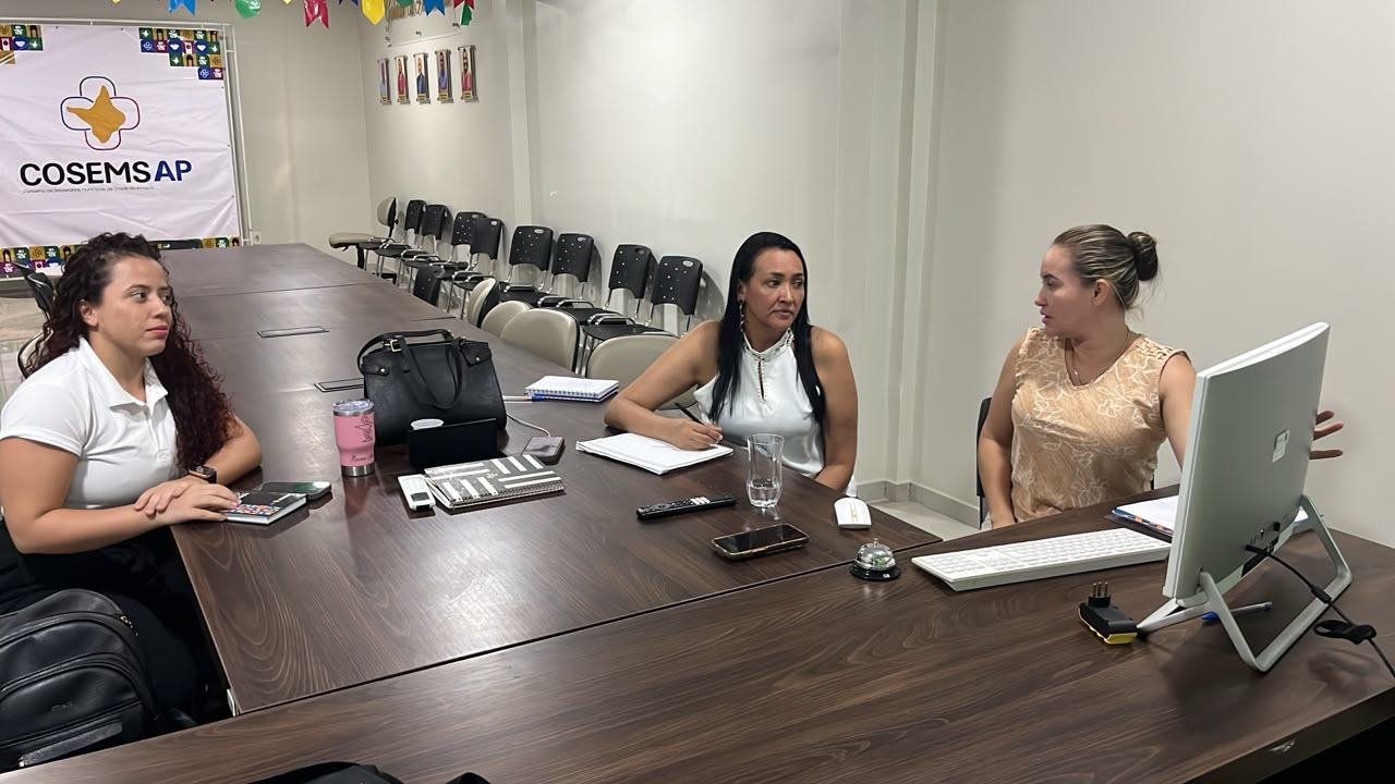 Equipe de apoio técnico do COSEMS/AP alinha atuação e define estratégias para fortalecimento e desempenho eficiente junto aos municípios